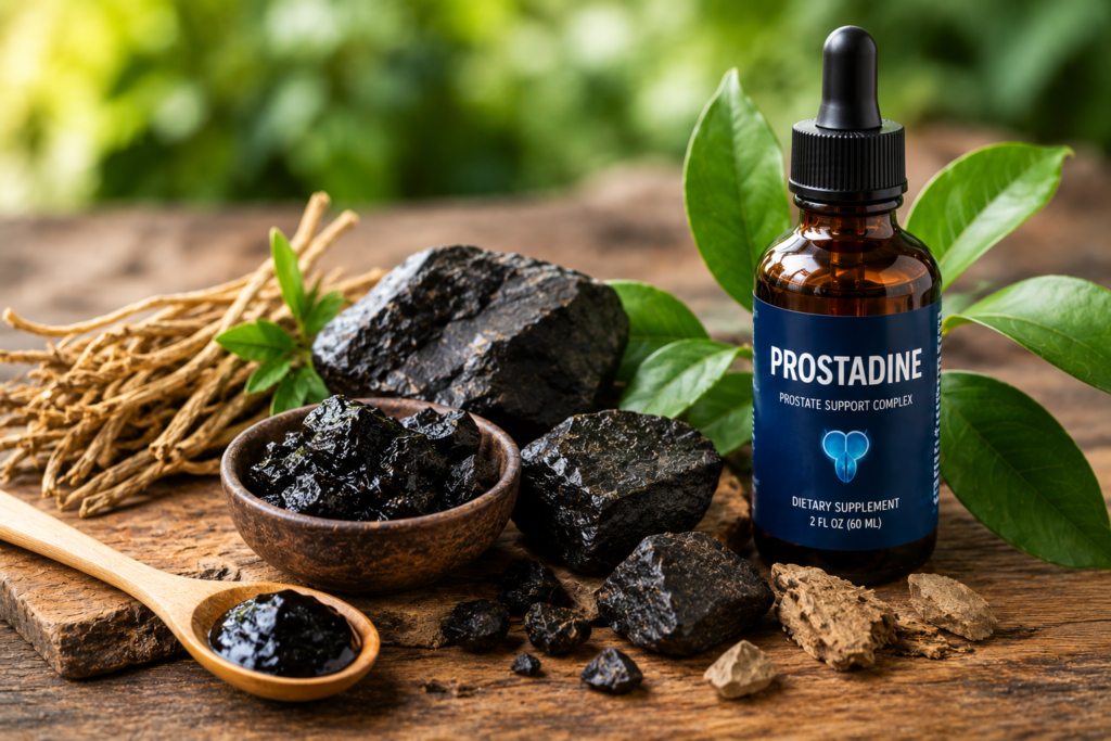 Shilajit ingredient explained in Prostadine
